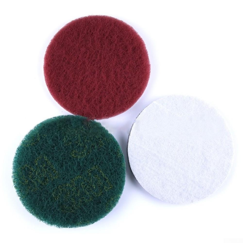 Polishing Pad 3pcs 5\" Hook & Loop Sanding Pads Power Tools Parts Scouring Pads