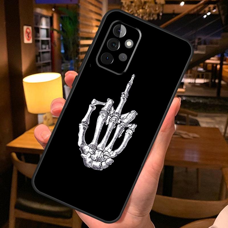 Middle Finger Case For Samsung Galaxy A56 A36 A54 A34 A14 A06 A16 A26 A12 A32 A52 A13 A33 A53 A15 A35 A55