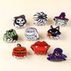 Bamboo Yao Halloween Pumpkin Bat Hair Claw Clip – Women's Autumn & Winter Jewelry