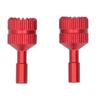 2PCS RC Joystick Aluminium Alloy Detachable Remote Control Thumb Rocker for Mini3 Pro Red