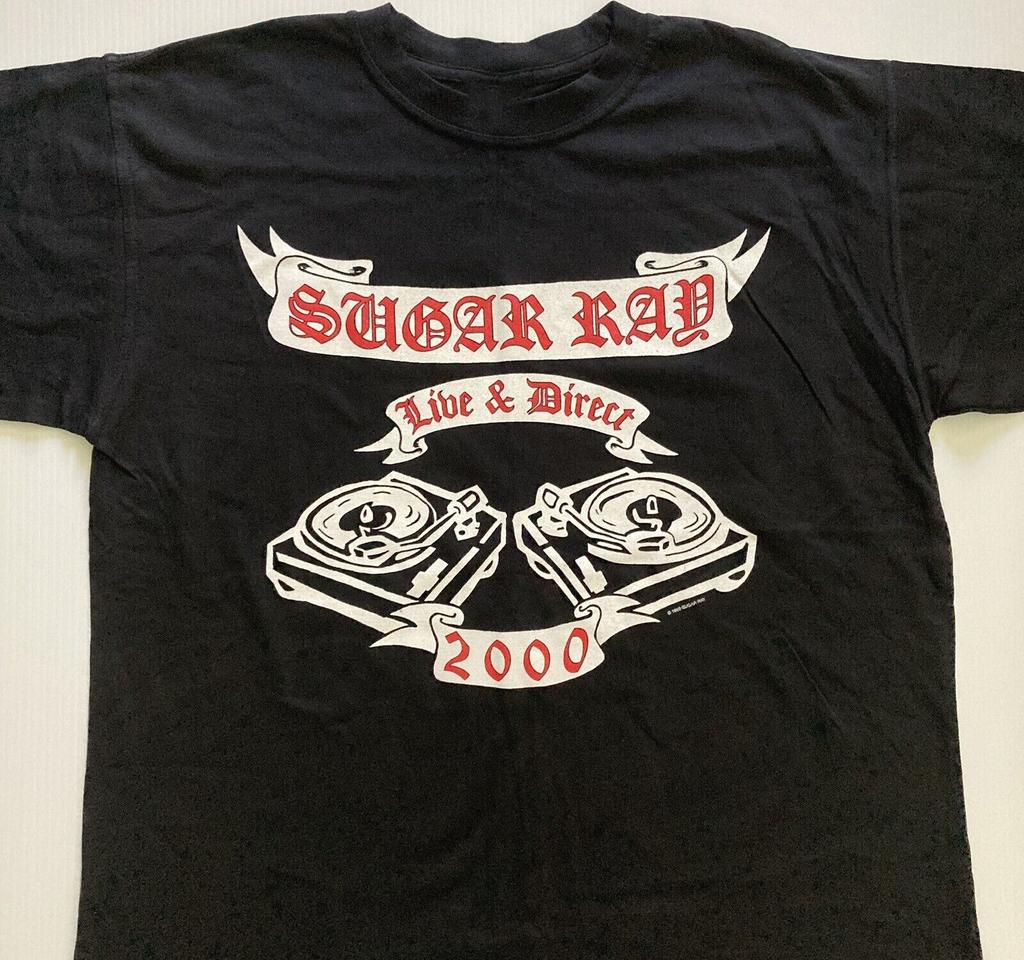 Sugar Ray - Live & Direct 2000 Band Shirt Schwarz Unisex S-5XL