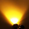 LED-Tagfahrlicht, 0,7 Zoll (18mm), Scheinwerfer, Gelb, Bolzentyp, Großes Kugelmessgerät, Wasserdicht,