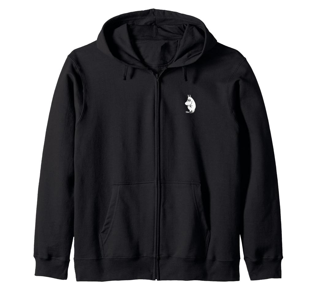 Moomin Weak and Relaxed Expressions Zip Hoodie