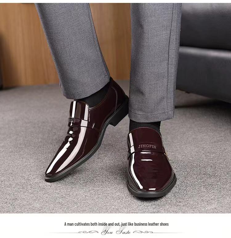 Scarpe da Uomo Classiche Slip-On in Vera Pelle di Mucca - Suola Morbida, Versatili, Casual