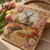 Healing Arts Crafts Activities DIY Faux Pearl Painting Kit, Handmade Floral Landscape 3D Gem Bead Art Craft, Creative Home Decoration Projects
