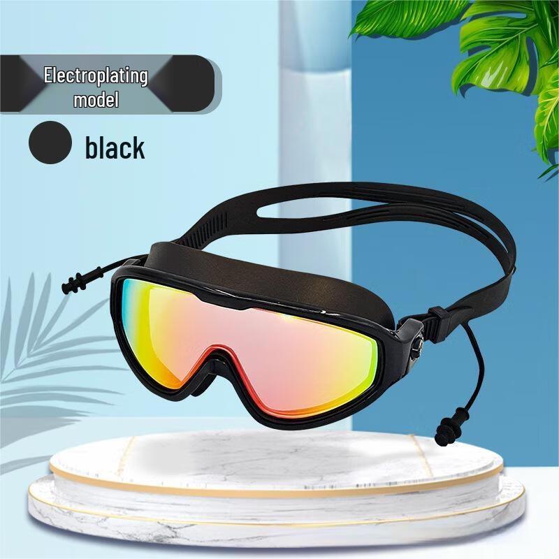 Anti-Fog HD Swimming Goggles with Earplugs