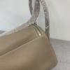 2026 New Top Layer Cowhide TC 26 Medium Lindi Bag Safi Line Color Blocked Genuine Leather Medicine Women's