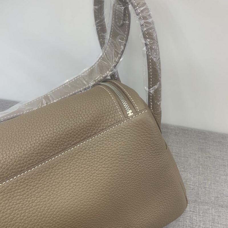2026 New Top Layer Cowhide TC 26 Medium Lindi Bag Safi Line Color Blocked Genuine Leather Medicine Women's