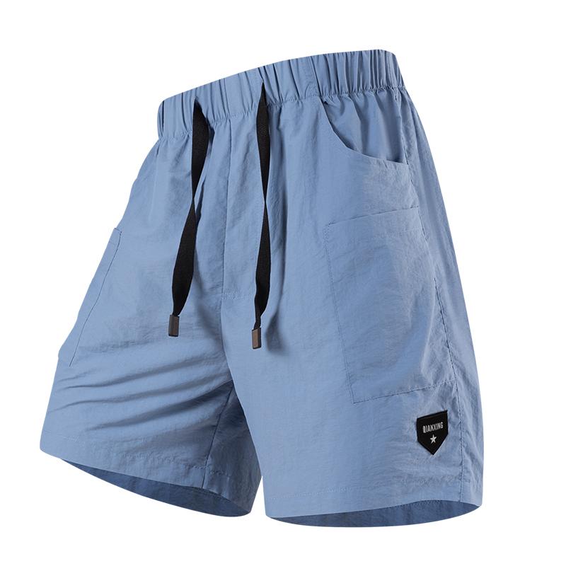 Outdoor Ice Silk Breathable, Light And Quick-drying Sports Shorts For Men, Loose And Light