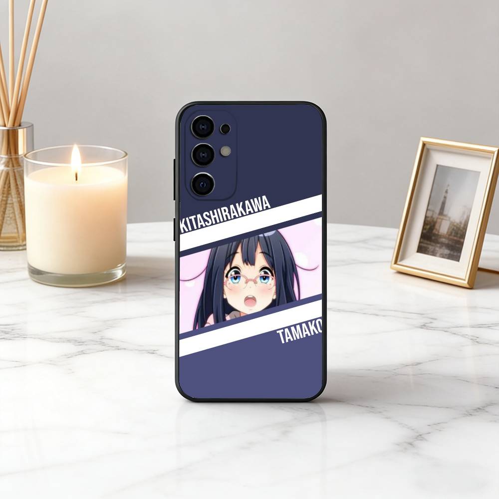 T-Tamako Market K-Kitashirakawa Phone Case For Samsung S25,S24,S21,S22,S23,S30,Ultra,S20,Plus,Fe,Lite,Note,10,Black Cover