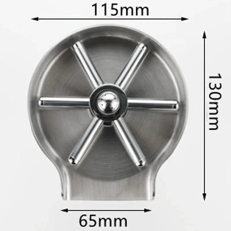 Beer Bar Glass Rinser Faucet Sink Accessories 304 Stainless Steel Glass Rinser for Kitchen Sinks Glass Cup Bottle Washer Cleaner