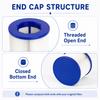 1/2/4/6PCS Type VI Spa Filter Cartridge 10x7.7cm Screw-In Replacement Filter for Selected Hot Tubs Inflatable Spa Pools