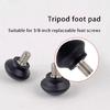 NonSlip Tripods Feet Spikes Rubber and Stainless Steel Fit All 3/8" Thread Tripods Monopods