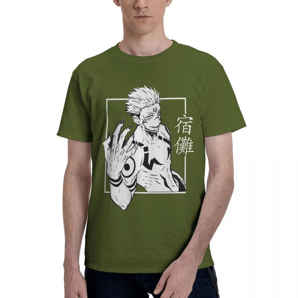 Unisex Ryomen Sukuna Graphic 100 Cotton Casual Breathable Confortable Anime Mens Clothing Deals Funny Gifts