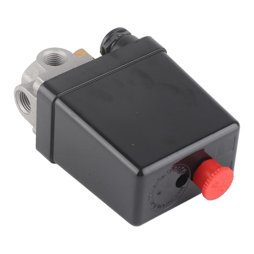 Luftkompressor Druckschalter NPT 12in 4 Anschlüsse Einstellbares Druckregelventil 90?120PSI