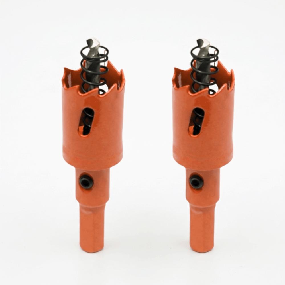 2pcs 1-Inch (25mm) Hole Saw Drill Bit 25/32in (20mm) Bi Metal Hole Cutter Hole Saw Cutter For Wood