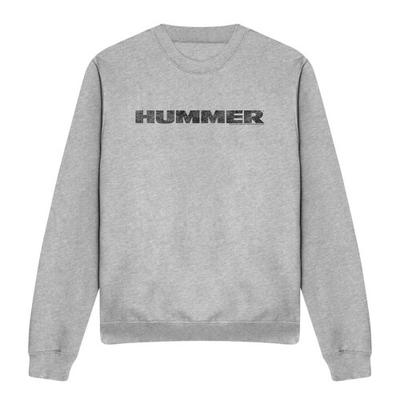 Hummer Unisex Adult Distressed Logo Sweatshirt