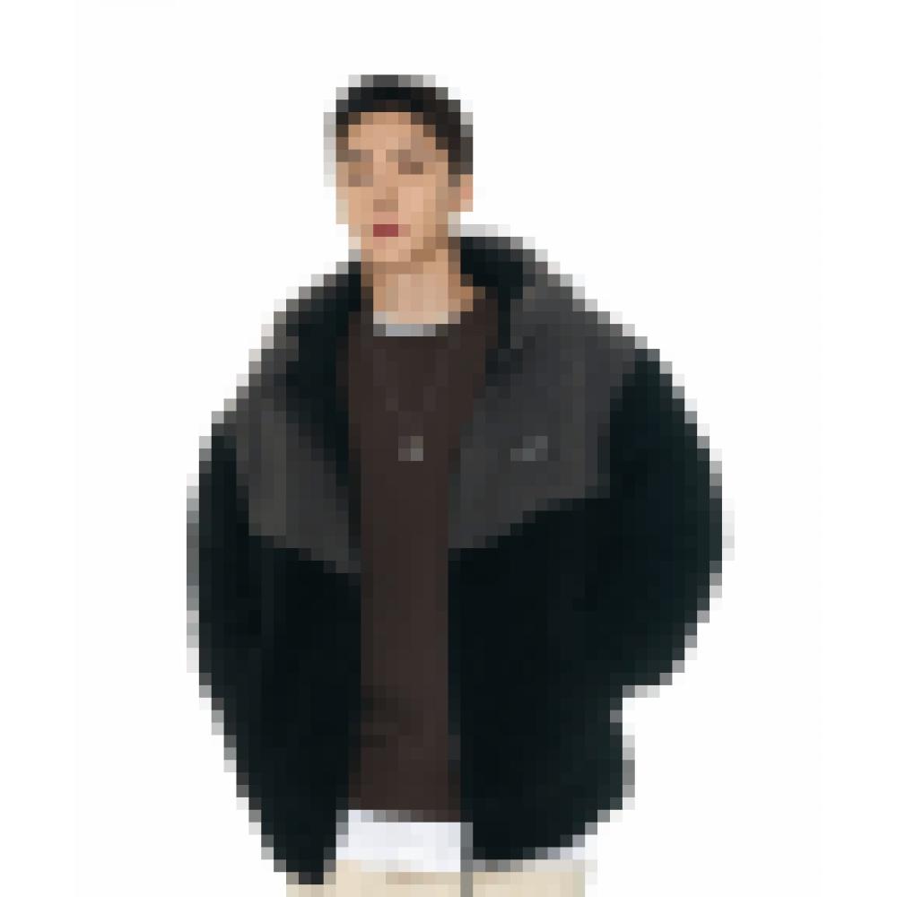 

NERDY Флисовая куртка с капюшоном тон в тон Черный