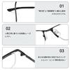 Blue Light Blocking Computer UV Harmful Light Fashion Frost Black [Dollger] Glasses, Glasses, Ultra-Lightweight, Stylish, Protection, Unisex,