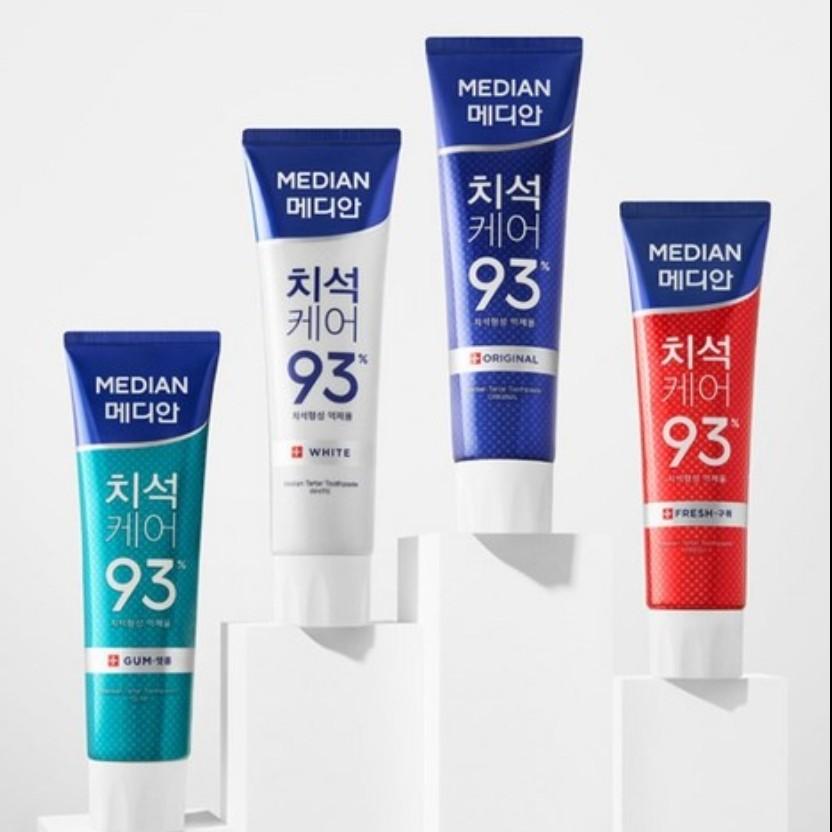 Median Original Toothpaste 120g, Korean Toothpaste