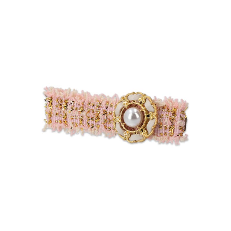MELA BIANCA Luna Tweed Hair Clip Pin