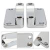 A16P-Chrome Front Fender Riser Spacer Bracket For 00-13 21" Wheel Touring Road King Street Electra Glide FLHR FLHT