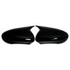 Side Mirror Housing Cover Caps For Nissan Qashqai J10 2007-2014 Black Style Side Mirror Cover Shell Sticking Car Accessories