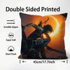SShadow Of The TombB Raider Cushion Cover Plush Fabric Soft DoubleSided Printed Sofa Warm Winter Home Child Gift Pillow Case