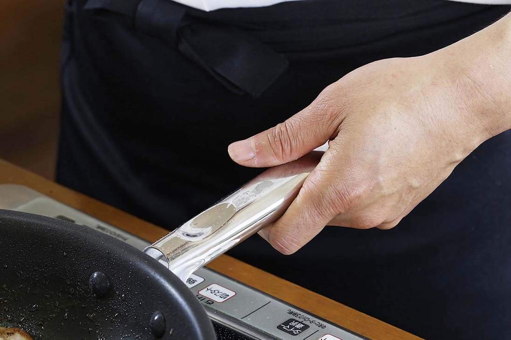 EBM Professional 2-Ply Induction Frying Pan, 7 Inches