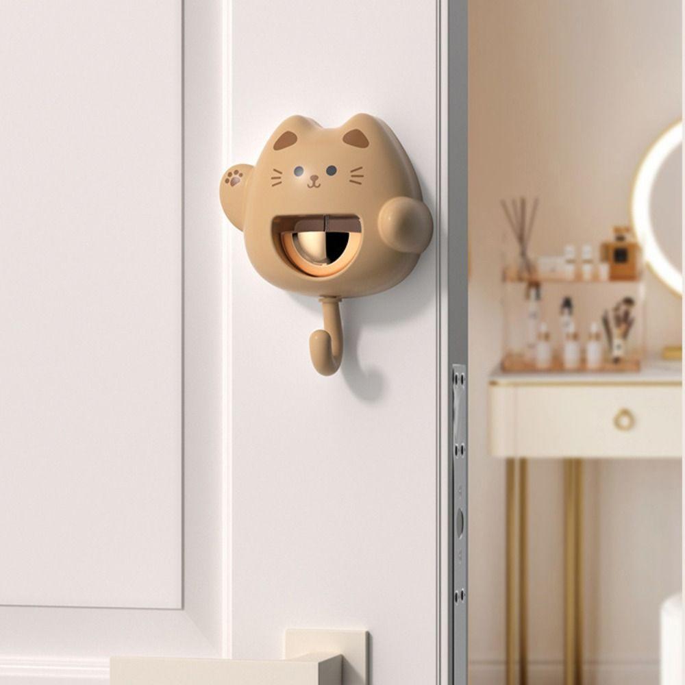 Creative Cat Hook Exquisite Doorbell Multi-functional Magnetic Bell Entrance Reminder