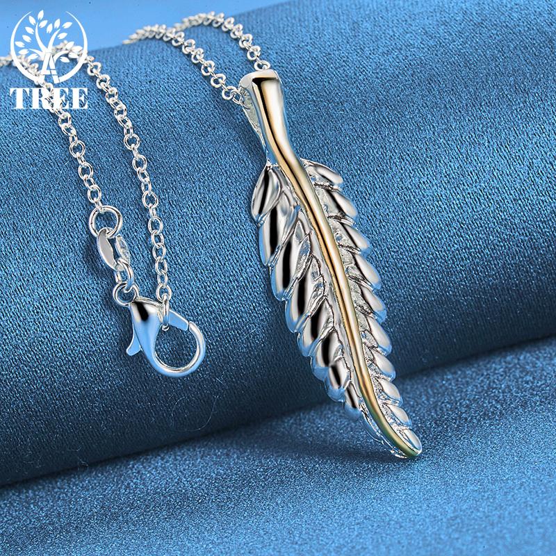 

AliZero 925 пробы серебро кулон ожерелье для женщин свадебные модные украшения O-Chain