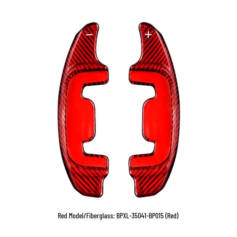 

TCarbon Накладки на подрулевые лепестки из углеродного волокна для 2022 Mercedes-Benz AMG GT53/CLS Наклейка на рулевое колесо