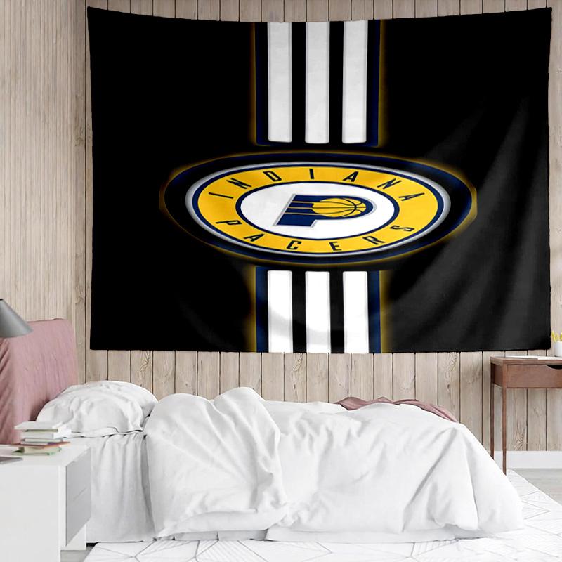 1PC Pacers Basketball Team  Quick-Dry Tapestry, Unique Design Tapestry, Suitable for Bedroom,Livingroom, Playroom,Heartwarming Holiday Gifts