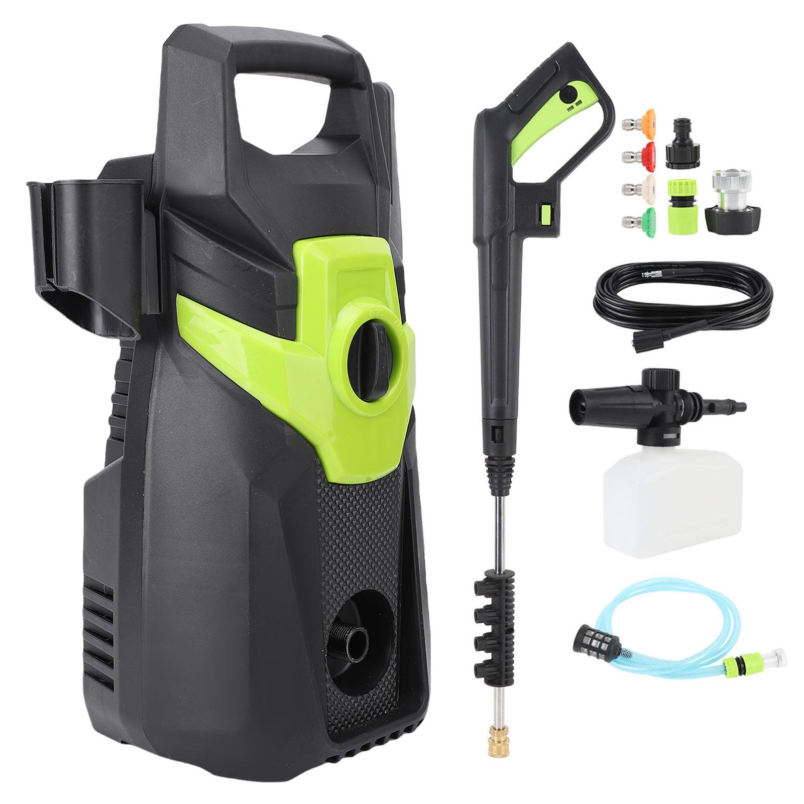 

Electric Pressure Washer 3500PSI 2.8GPM 32FT Power Cord 32FT Hose High Pressure Cleaning Machine with 4 Nozzles for Car