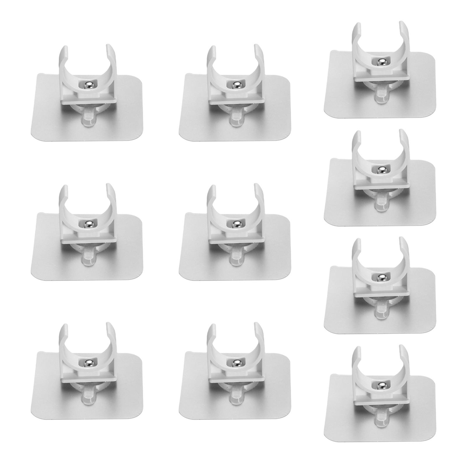 

10 шт. Настенные трубные хомуты, коррозионностойкие конструкции, трубные зажимы, держатели для труб, трубные кронштейны для легкой установки 16MM