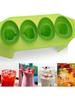 Reusable horror silicone popsicle mold for summer kitchen small tool, used for DIY homemade Halloween