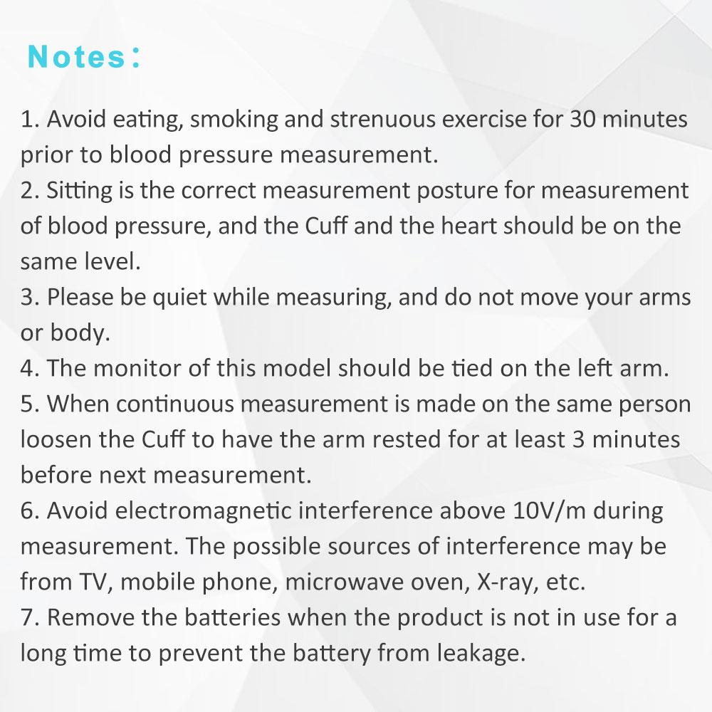 Buy ELERA Wireless Arm Blood Pressure Monitor Rechargeable Upper Arm