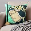 Dark BL Japanese Anime DDramatical Murder Cushion Cover Pillowcase Antidustmite Invisible Zipper Short Plush Sofa Cushion