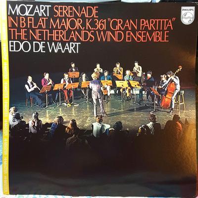 LP Record EDO DE WAART (CONDUCTOR)/ THE NETHE - Mozart Serenade In B Flat Major K.3 20PC1038 PHILIPS Japan Classical Used