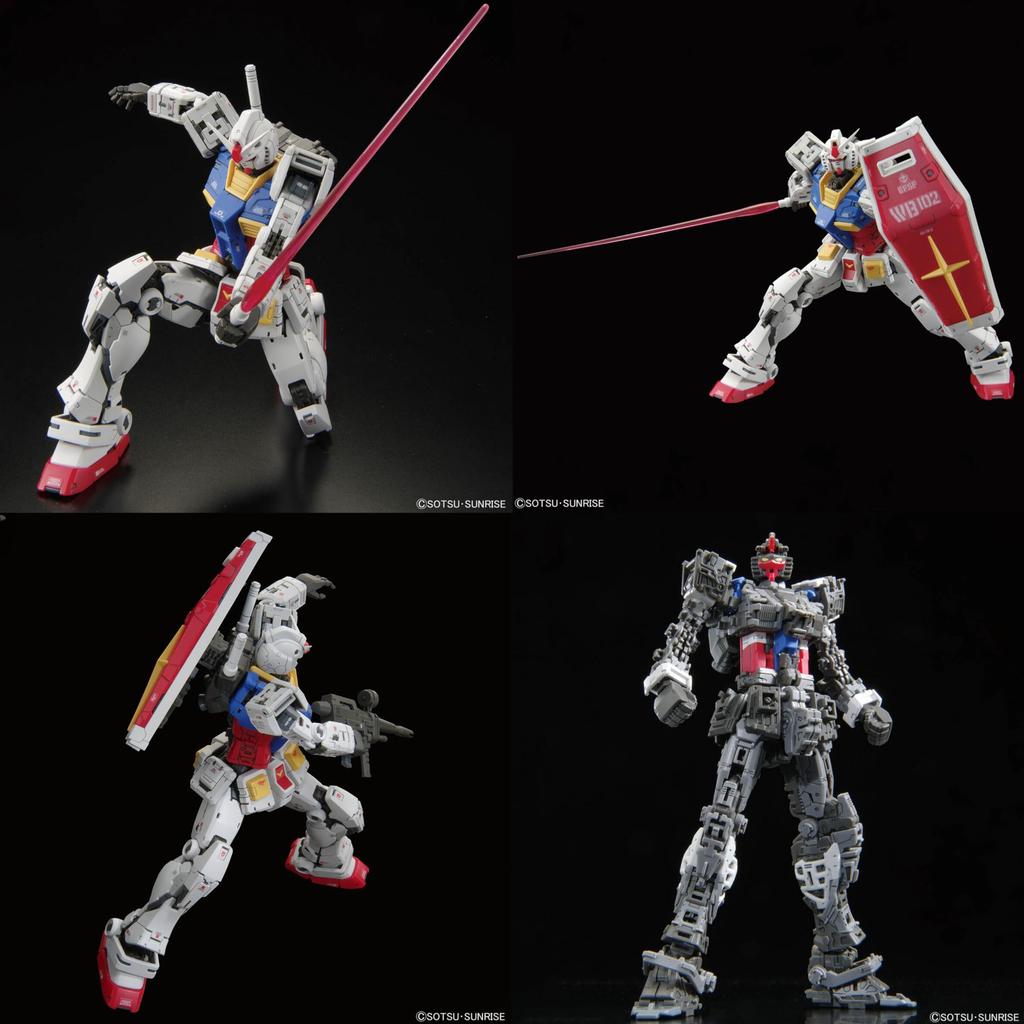 [RG] 1/144 RX-78-2 Ver.2.0 Plastic Model Kit (1/144 Scale, Pre-colored)