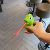Cartoon Squeeze Toy Funny Tongue Out Green Frog/Dinosaur Stress Relief Toy Creative Cartoon Soft Vinyl Pinch Toy Sensory Therapy Fidget Toy