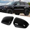 2PCS Rearview Mirror Cover 5G0857537 ABS Plastic Replacement for     2011‑2019