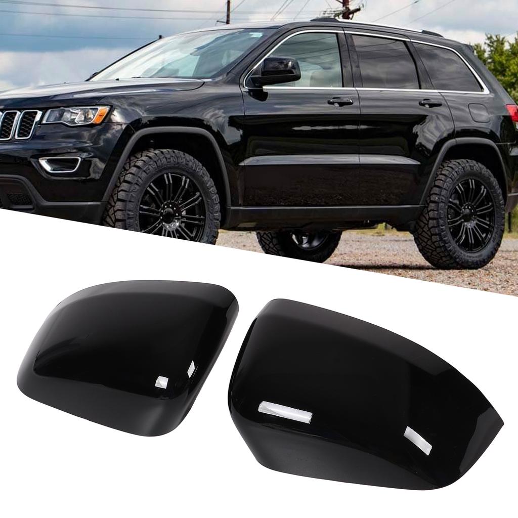 2PCS Rearview Mirror Cover 5G0857537 ABS Plastic Replacement for     2011‑2019
