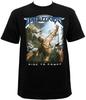 Authentic BATTLECROSS Band Rise To Power Album Cover Art T-Shirt S NEW