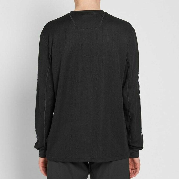 Nike ACG Waffle Printed Casual Pullover Long Sleeve Sweatshirt Men Tops Black BQ7205-010