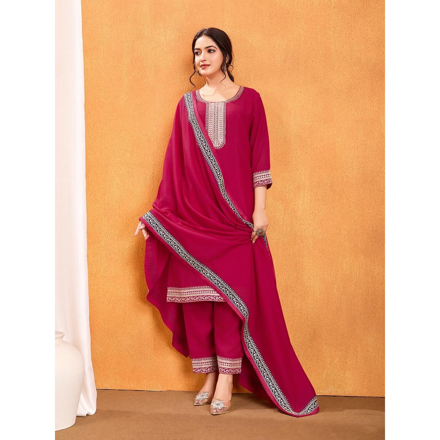Women Party Wear Salwar Kameez Set