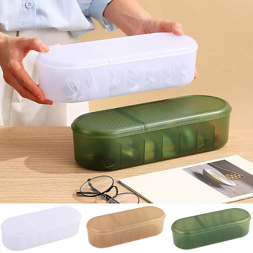 Large Capacity Data Line Storage Container Plastic Power Cord Sundries Organizer  Desktop
