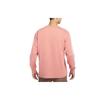 Nike Logo Print Casual Sports Ribbed Crew Neck Comfortable Breathable Dopamine Long Sleeve T-Shirt Men T-Shirt Pink FV3487-618