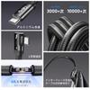 Thunderbolt 4 240W Fast 8K 40 Gbps Data Compatible with iPhone iPhone 0.5m Right-Angle Cable, Charging, Support, Transfer, Type-C & Type-C Cable,