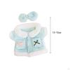 Adorable Doll T-Shirt Set with Hair Bow - Fashionable Dress-Up Kit for 15"